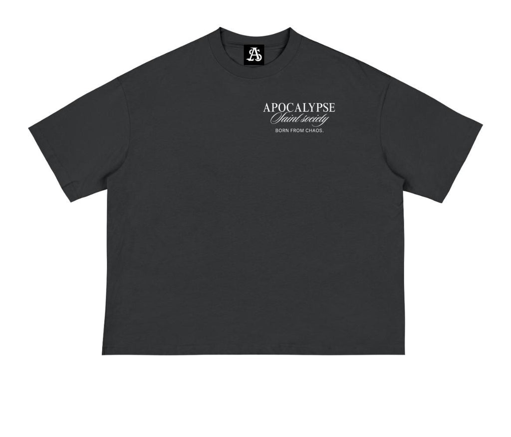 APOCALYPSE Born From Chaos T-Shirt : Jet Black Edition