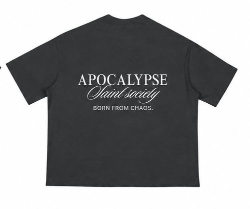 APOCALYPSE Born From Chaos T-Shirt : Jet Black Edition